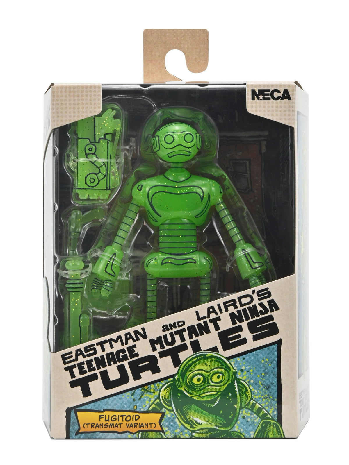 TMNT TRANSMAT FUGITOID GID (MIRAGE COMICS) 7" SCALE ACTION FIGURE - Packaging