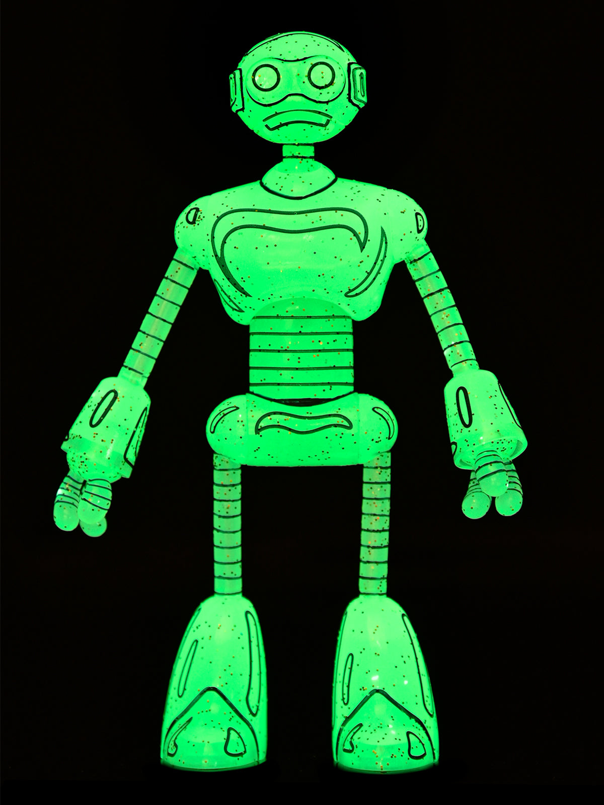 TMNT TRANSMAT FUGITOID GID (MIRAGE COMICS) 7" SCALE ACTION FIGURE - Side