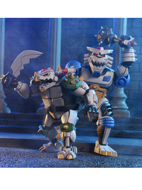 TMNT (1987 CARTOON) ROBO TOKKA &amp; RAHZAR 2-PACK 7" SCALE ACTION FIGURES