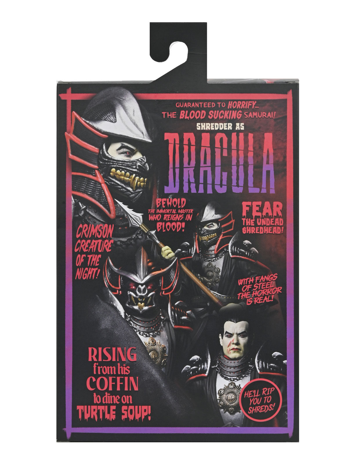 TMNT X UNIVERSAL MONSTERS - SHREDDER AS DRACULA (CLASSIC COLORS) 7" SCALE ACTION FIGURE