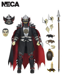 TMNT X UNIVERSAL MONSTERS - SHREDDER AS DRACULA (CLASSIC COLORS) 7" SCALE ACTION FIGURE - Front