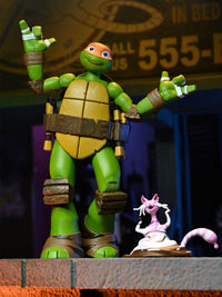TMNT (2012 CARTOON) ULTIMATE MICHELANGELO 7" SCALE ACTION FIGURE