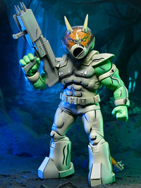 TMNT (MIRAGE COMICS) SHOCK COMMANDO TRICERATON - 7" SCALE ACTION FIGURE