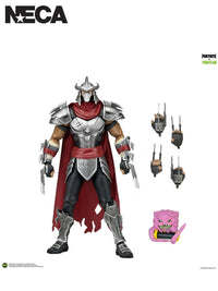 TMNT X FORTNITE SHREDDER - 7" SCALE ACTION FIGURE - Front