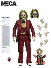 BEETLEJUICE BEETLEJUICE - ULTIMATE RED TUXEDO BEETLEJUICE - 7" SCALE ACTION FIGURE - Front
