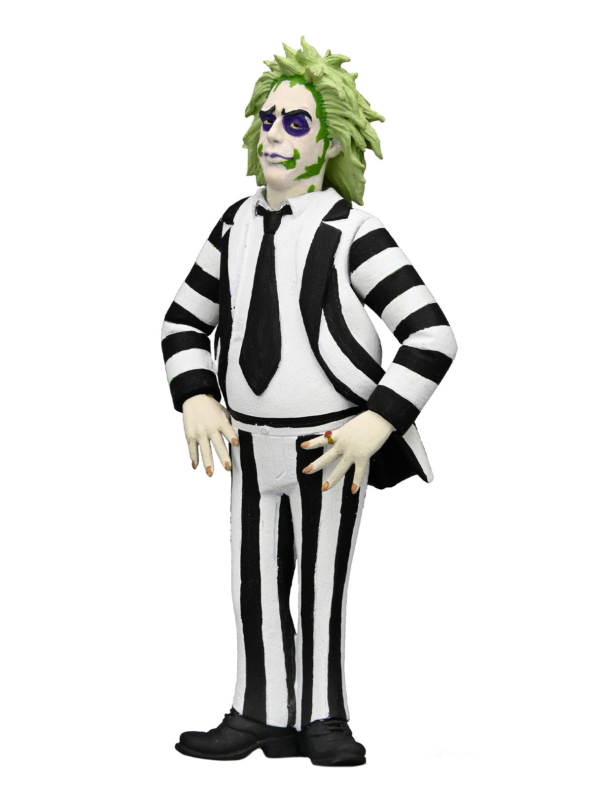 BEETLEJUICE BEETLEJUICE - TOONY TERRORS BEETLEJUICE &amp; DELORES 2 PACK - 6" SCALE ACTION FIGURES - Back