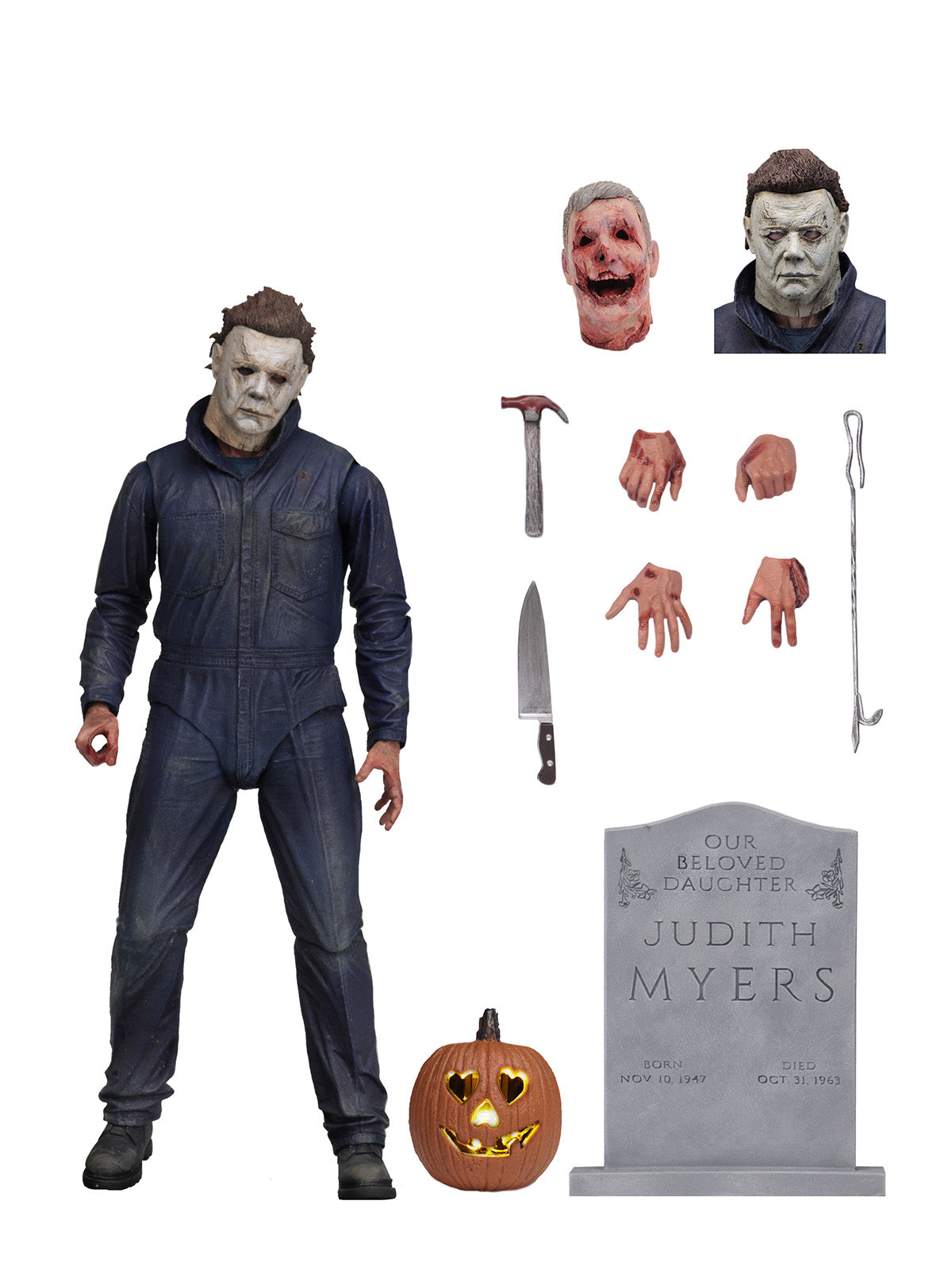 HALLOWEEN (2018 MOVIE) ULTIMATE MICHAEL MYERS - 7" SCALE ACTION FIGURE - Back