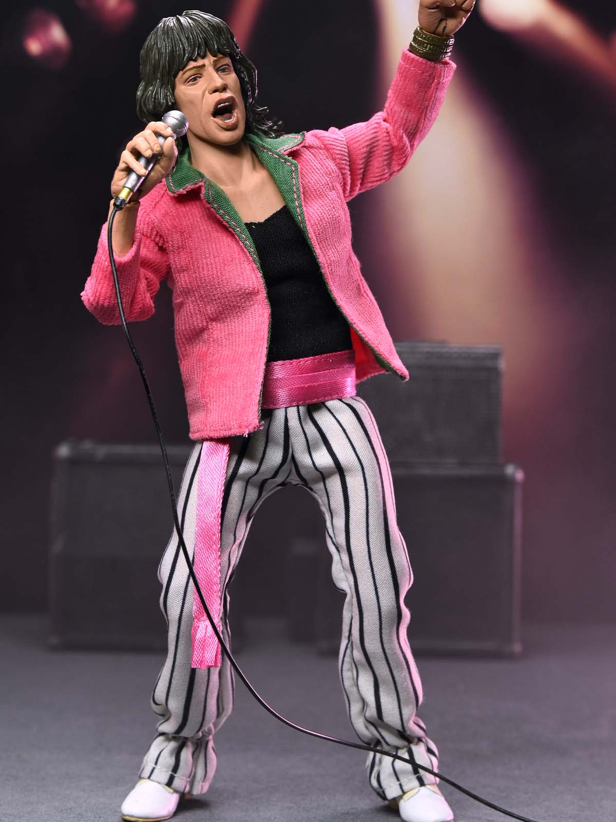 THE ROLLING STONES - MICK JAGGER (1975) 8" CLOTHED ACTION FIGURE - Back