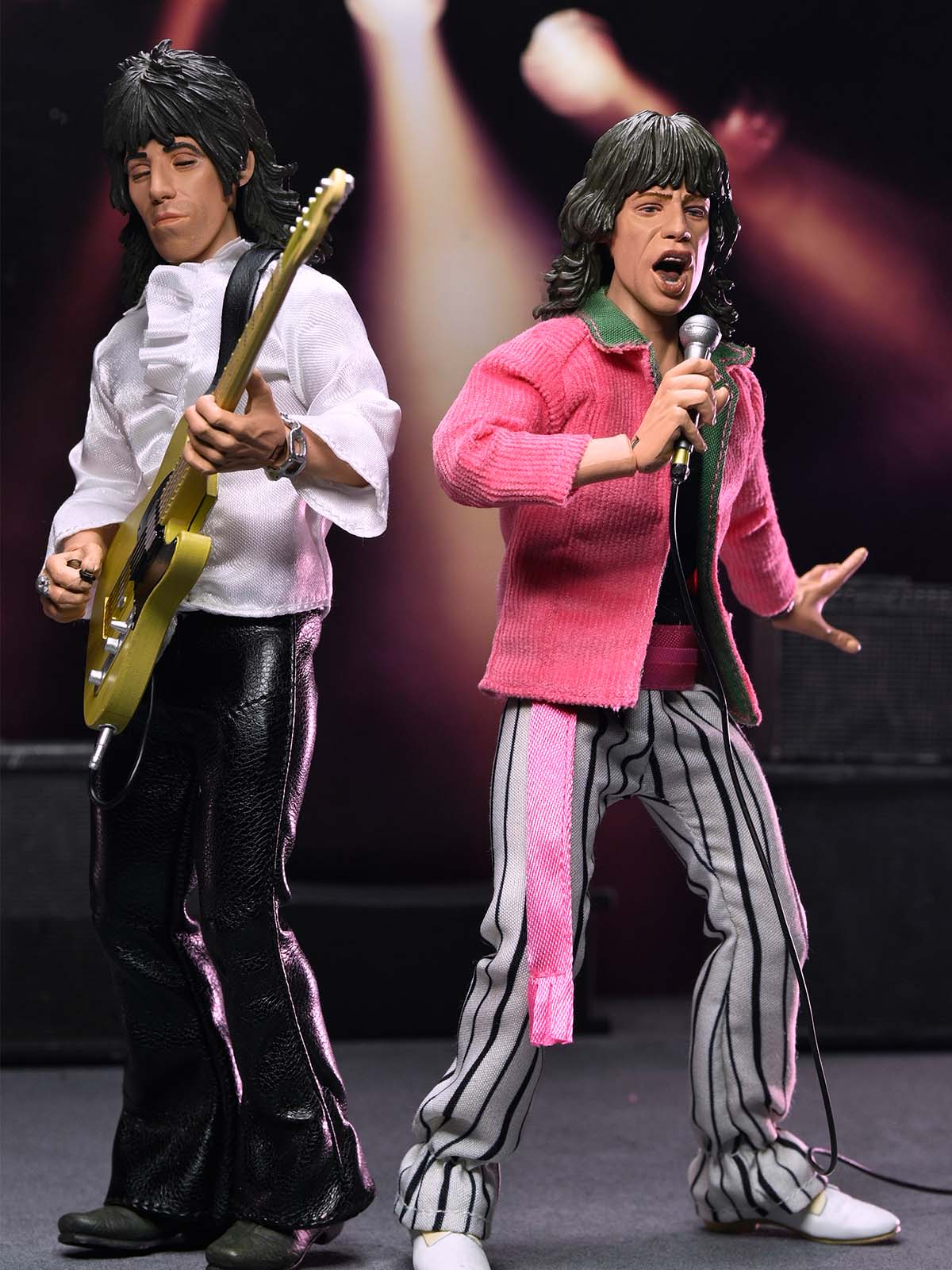 THE ROLLING STONES - KEITH RICHARDS (1975) 8" CLOTHED ACTION FIGURE