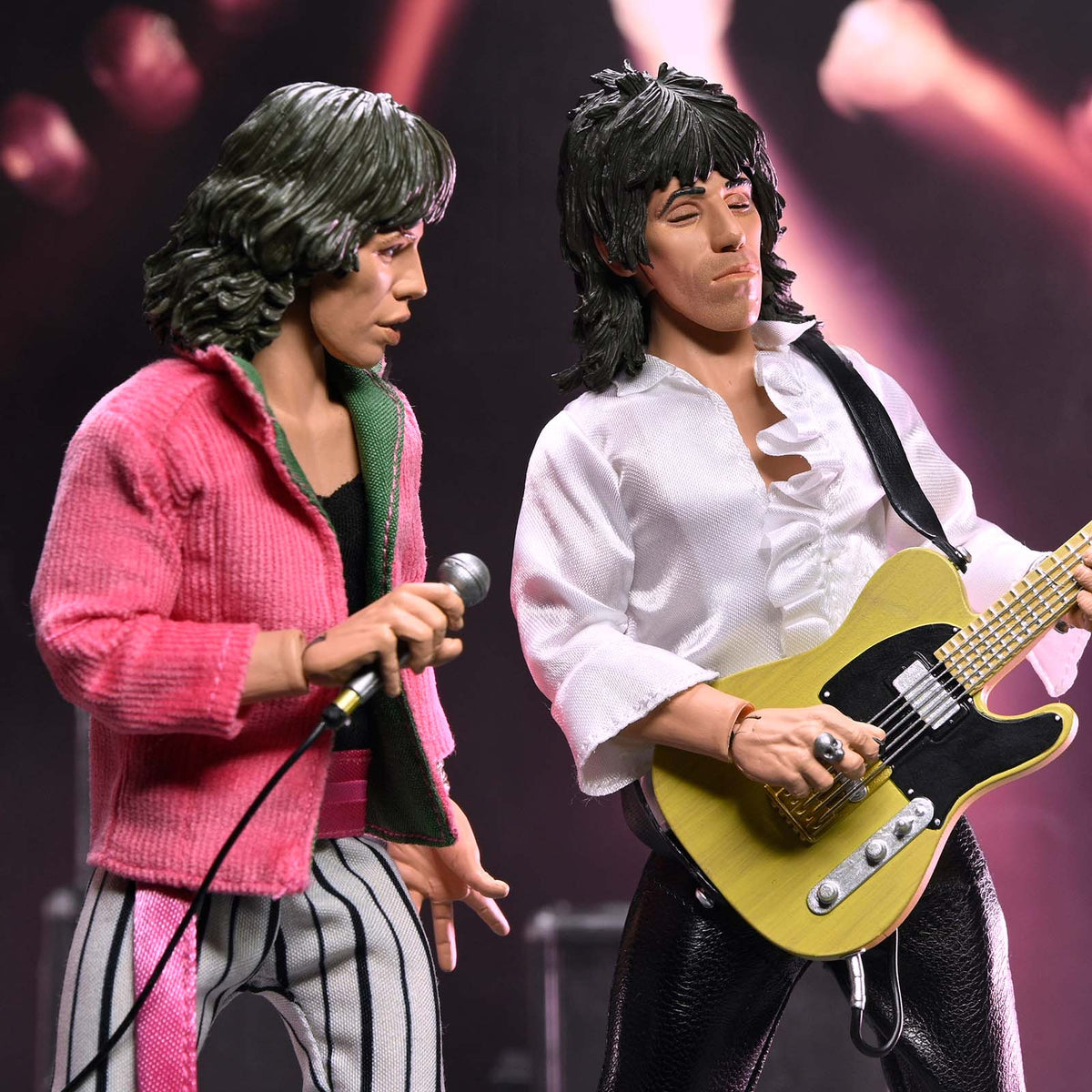 THE ROLLING STONES - KEITH RICHARDS (1975) 8" CLOTHED ACTION FIGURE