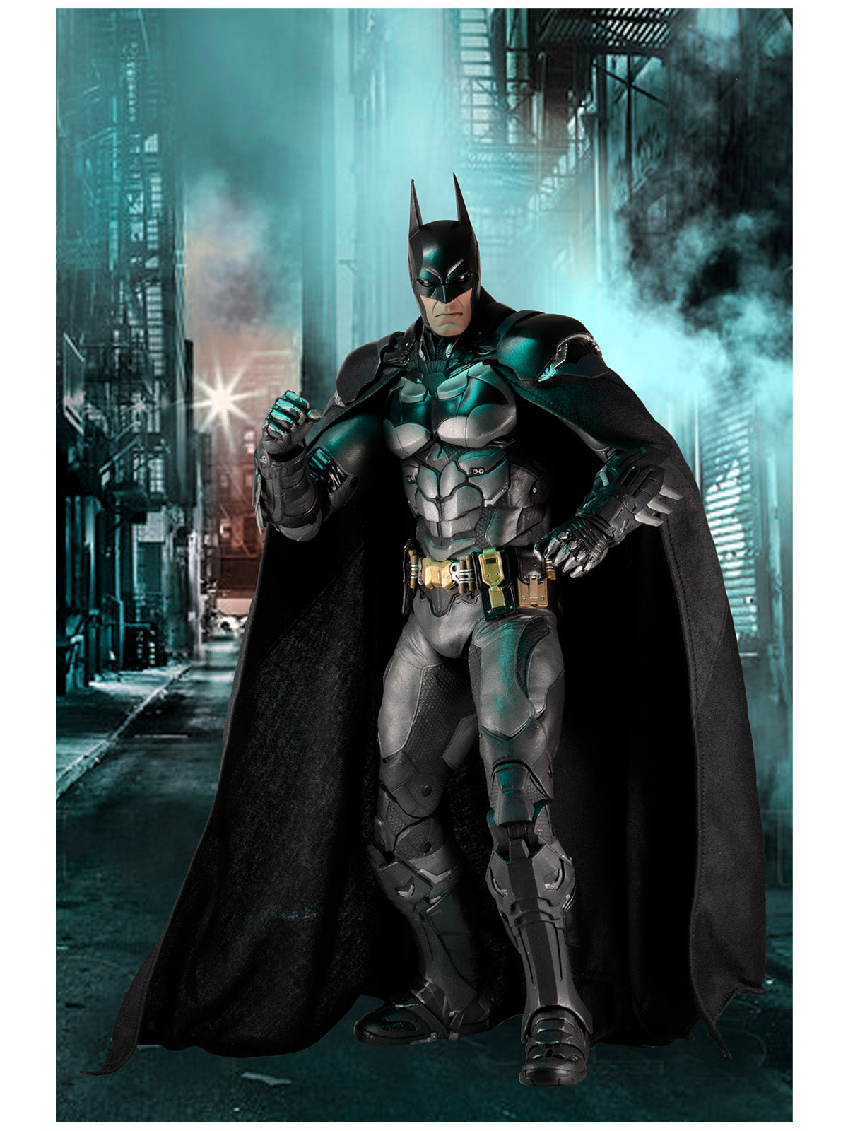 BATMAN ARKHAM KNIGHT BATMAN DC COMICS 1/4 SCALE ACTION FIGURE - Back