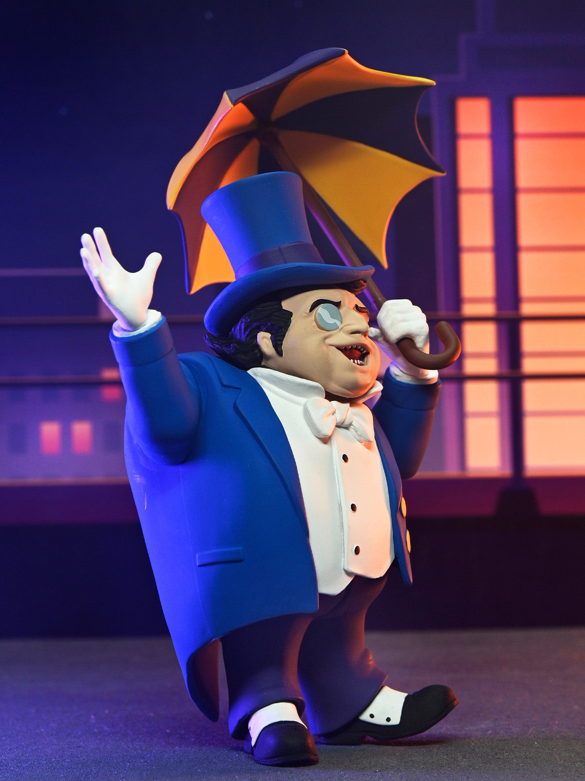DC COMICS (CLASSIC COMICS) TOONY PENGUIN IN BLUE SUIT - 6" SCALE ACTION FIGURE