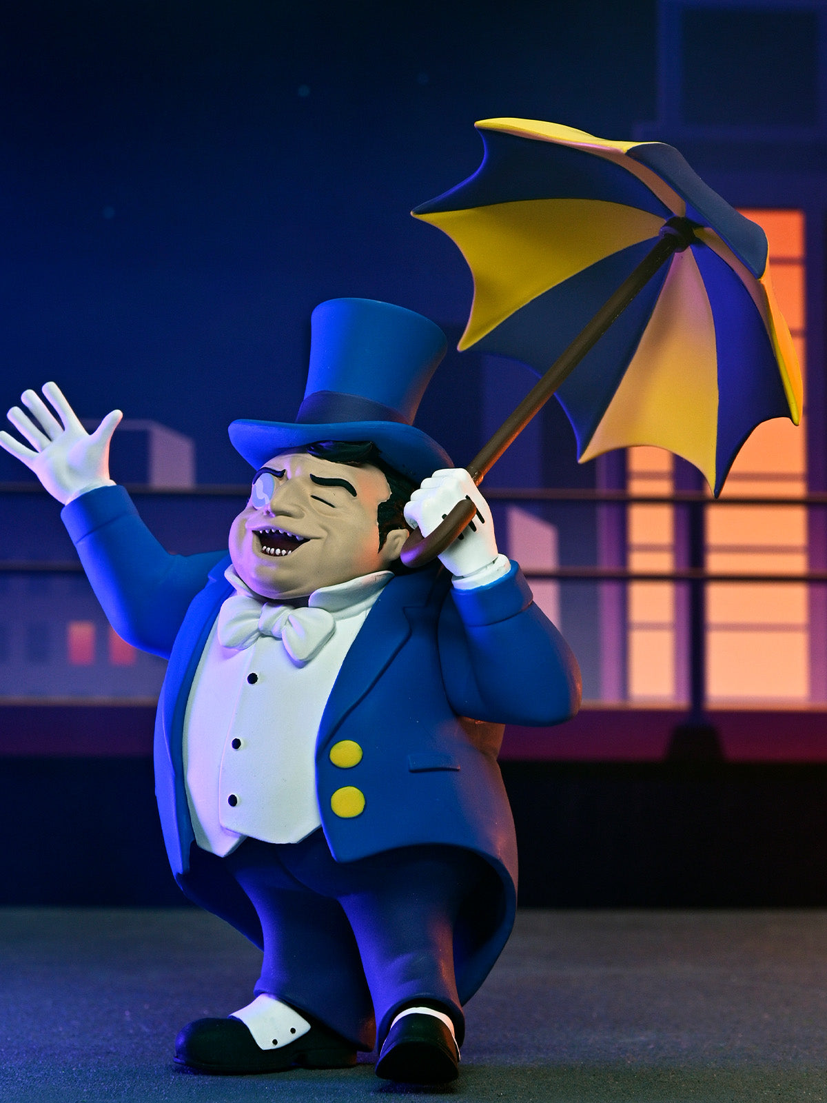 DC COMICS (CLASSIC COMICS) TOONY PENGUIN IN BLUE SUIT - 6" SCALE ACTION FIGURE