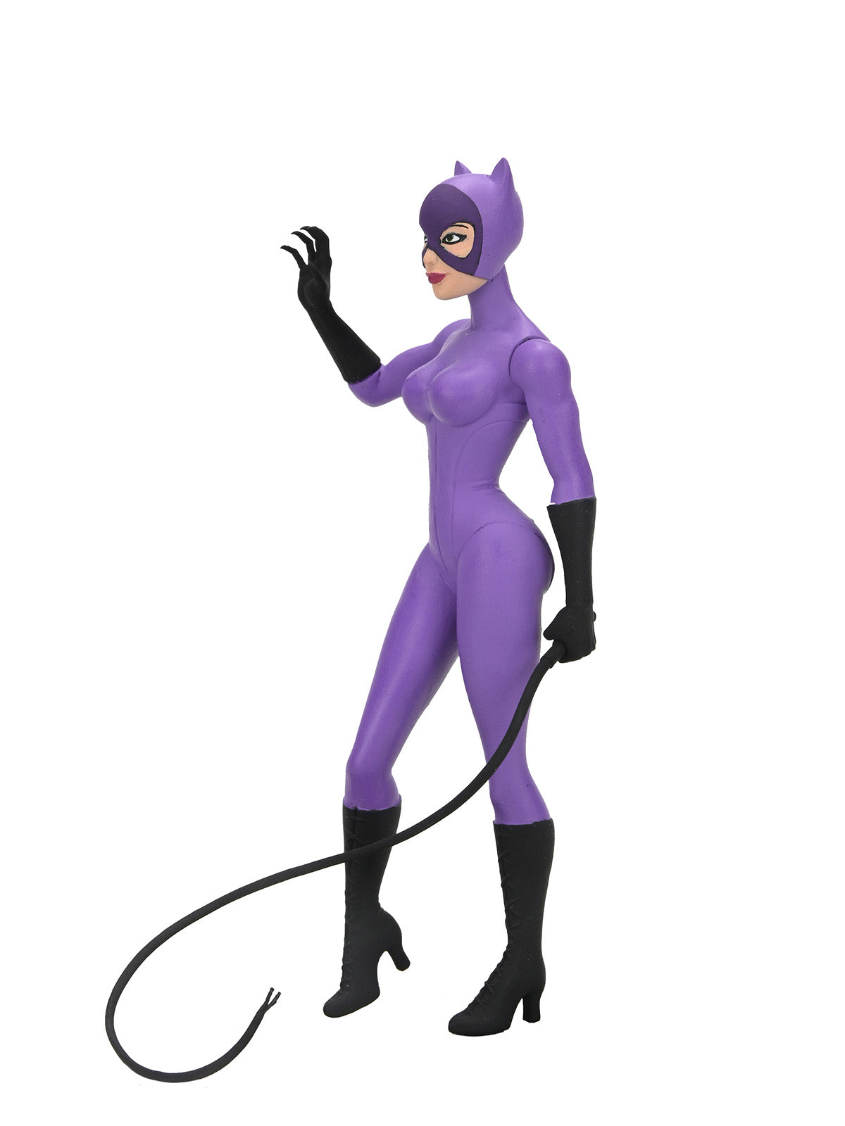 DC COMICS (CLASSIC COMICS) TOONY CATWOMAN IN PURPLE SUIT - 6" SCALE ACTION FIGURE - Packaging