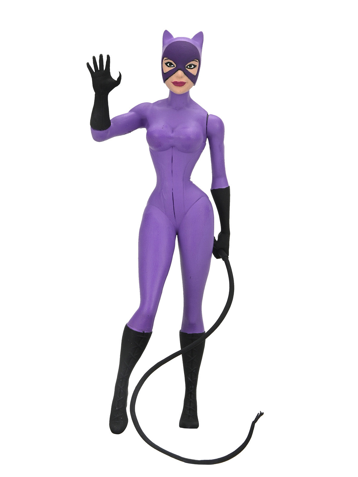 DC COMICS (CLASSIC COMICS) TOONY CATWOMAN IN PURPLE SUIT - 6" SCALE ACTION FIGURE - Back