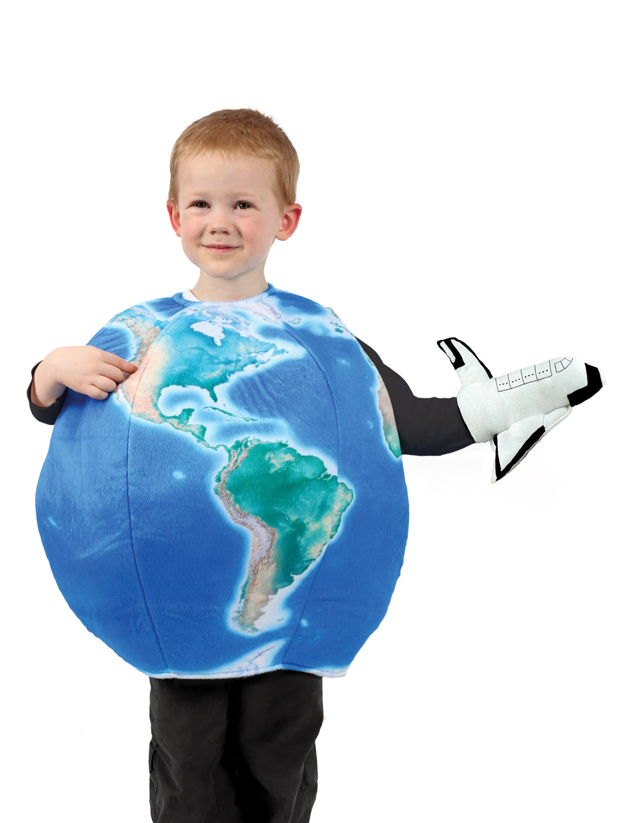 EARTH IN SPACE GLOBE COSTUME, CHILD - Side