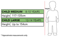 WISEMAN BLUE COSTUME, CHILD - L - Back