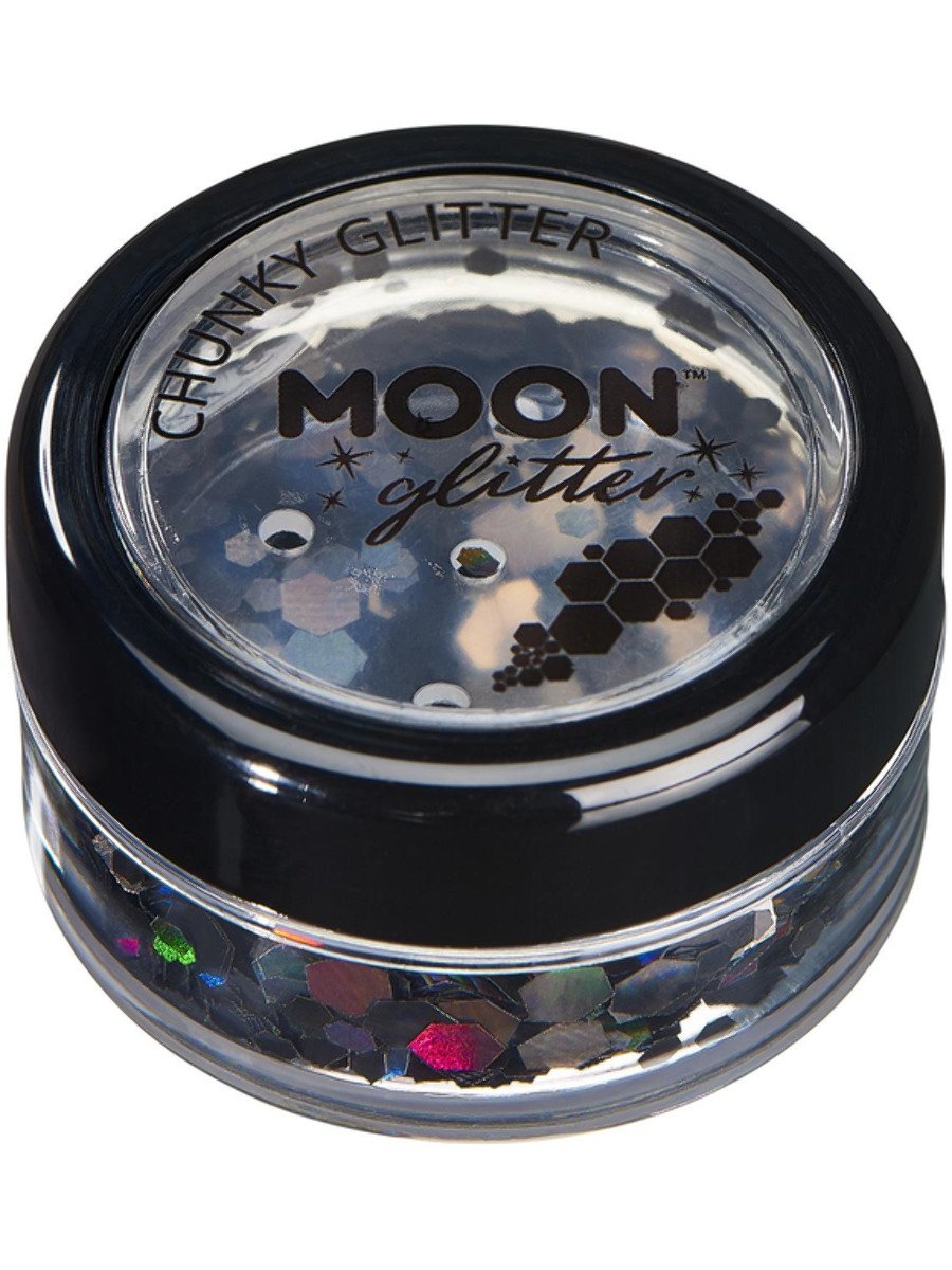 MOON GLITTER HOLOGRAPHIC CHUNKY GLITTER - Back