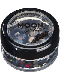 MOON GLITTER HOLOGRAPHIC CHUNKY GLITTER - Back