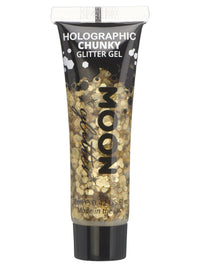 MOON GLITTER HOLOGRAPHIC CHUNKY GLITTER GEL - Packaging