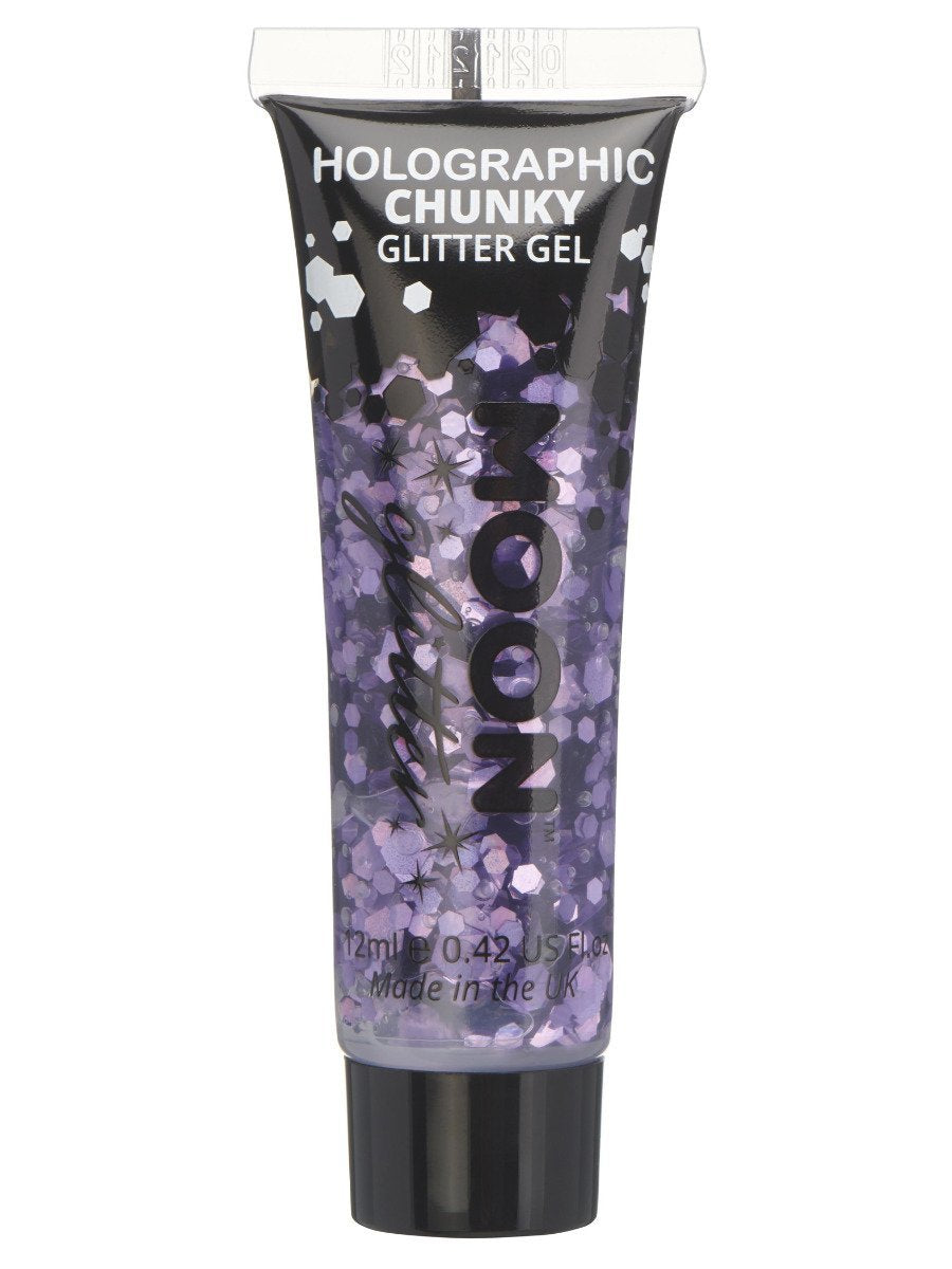 MOON GLITTER HOLOGRAPHIC CHUNKY GLITTER GEL