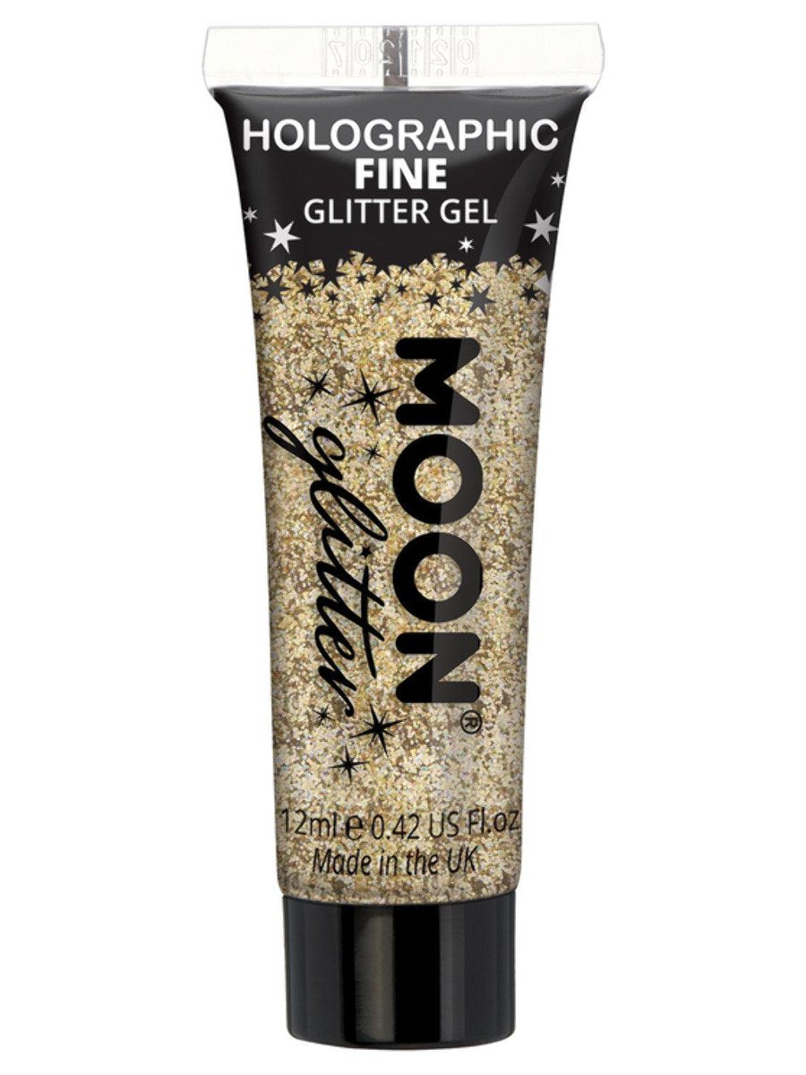 MOON GLITTER HOLOGRAPHIC FINE GLITTER GEL - Green - Side