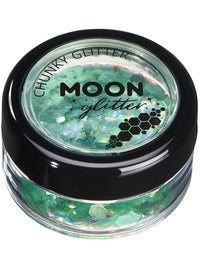 MOON GLITTER IRIDESCENT CHUNKY GLITTER - Side