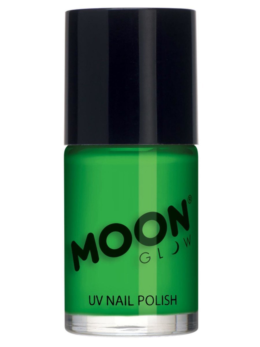 MOON GLOW INTENSE NEON UV NAIL POLISH - Intense Blue - Back
