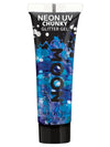 MOON GLOW NEON UV CHUNKY GLITTER GEL - Front