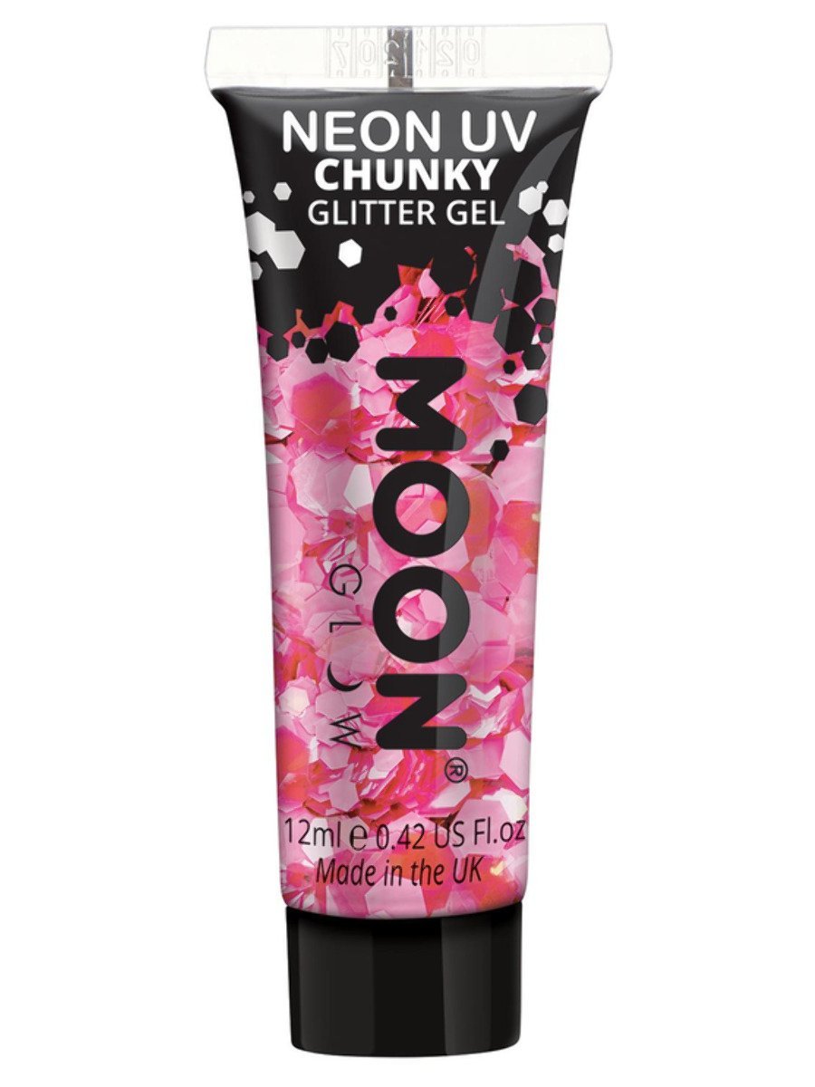 MOON GLOW NEON UV CHUNKY GLITTER GEL - Packaging