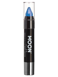 MOON GLOW NEON UV GLITTER BODY CRAYONS - Red - Front