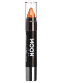 MOON GLOW NEON UV GLITTER BODY CRAYONS - Red