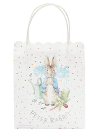 PETER RABBIT TABLEWARE PARTY BAGS X6 - Back