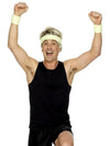 SWEATBANDS, NEON YELLOW - Front