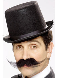 TALES OF OLD ENGLAND INVESTIGATOR MOUSTACHE, ADULT - Front