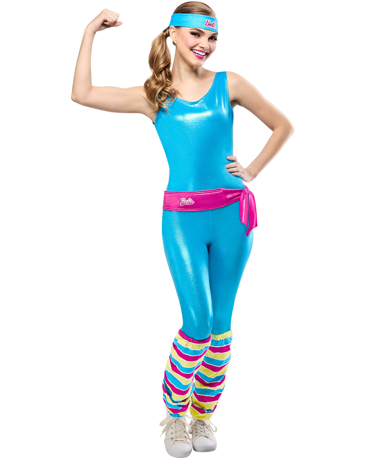 BARBIE EXERCISE COSTUME, ADULT - Back